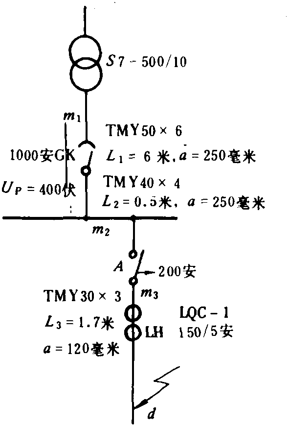 三、低压电网中短路电流的计算